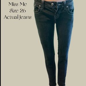 Miss Me Size 26 Skinny Jeans